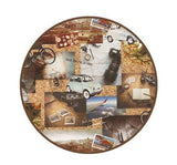 Vintage Cotton Linen Travel Patterned OEKO-TEX® Fabric made in Korea by the Half Yard 45cm x 140cm or 18"x 55"