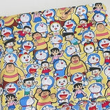 韓國半碼製作的哆啦A夢人物布料