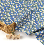 チューリップの花柄模様のOEKO-TEX®生地(韓国製、半ヤード単位)