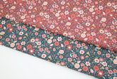 Flower Garden Wildflower Bouquet Patterned OEKO-TEX® Fabric, Made in Korea by the Half Yard