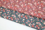 Flower Garden Wildflower Bouquet Patterned OEKO-TEX® Fabric, Made in Korea by the Half Yard