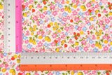 Flower Fruits Floral Garden patterned Fabric made in Korea by the Half Yard