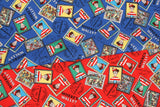 Where's Wally Character Oxford Fabric made in Japan by the Half Yard