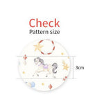 ファンタジーランド メリーゴーランド サーカス柄 OEKO-TEX® 生地、韓国製アニマル生地 半ヤード単位