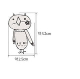 Bird Owl Tawny Owl patterned Fabric, Animal Fabric made in Korea by the Half Yard