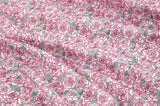 Romantic Rose Flower patterned OEKO-TEX® Fabric, Floral Fabric made in Korea by the Half Yard