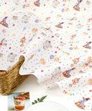 OEKO-TEX 動物 モンキー アザラシ ゾウ サーカス 柄生地 韓国製 半ヤード単位