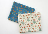 Dandelion Flower Patterned Fabric made in Korea by Half Yard Digital Textile Printing