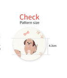 OEKO-TEX 動物 犬 子犬 ポメラニアン ウェルシュ コーギー 柄生地 韓国製 半ヤード単位