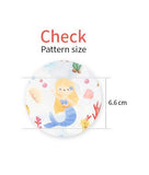 韓国製 OEKO-TEX 動物マーメイドとタコ柄生地 半ヤード単位