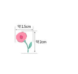 Cherry and Flowers Floral Patterned Lawn Fabric made in Korea by the Half Yard