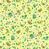 ポケットモンスター フシギダネ 草タイプ ポケモンキャラクター生地 韓国製 半ヤード