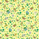 ポケットモンスター フシギダネ 草タイプ ポケモンキャラクター生地 韓国製 半ヤード