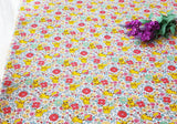 Pocket Monster Pokemon Pikachu and Flower Garden Character Fabric made in Korea by the Half Yard