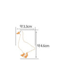 ハーフヤードデジタルテキスタイルプリントによる韓国製動物ガチョウガーデン柄生地