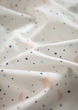 Organic Cotton 20s The Milky Way Stars Patterned Fabric printed in Korea by the Half Yard