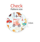 Animal Traffic Bear Lion Fox Giraffe Patterned OEKO-TEX® Fabric, Made in Korea by the Half Yard