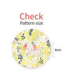 OEKO-TEX Spring Flower with Elephant Patterned Fabric made in Korea by the Half Yard