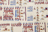 King Jeongjo Royal Parade Korean Traditional Patterned Fabric printed in Korea by the Half Yard