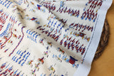 King Jeongjo Royal Parade Korean Traditional Patterned Fabric printed in Korea by the Half Yard