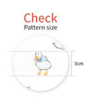 ケープダック柄のOEKO-TEX®生地、韓国製アニマル生地(半ヤード単位)