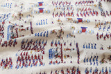 King Jeongjo Royal Parade Korean Traditional Patterned Fabric printed in Korea by the Half Yard