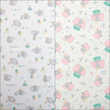 Disney Dumbo Organic 30s Fabric printed in Korea by the Half Yard