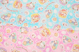 Sanrio Pompompurin Cinamoroll Pochacco Dreaming Character Oxford Fabric printed in Japan by the Half Yard