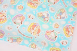 Sanrio Pompompurin Cinamoroll Pochacco Dreaming Character Oxford Fabric printed in Japan by the Half Yard