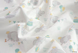 Disney Dumbo Organic 30s Fabric printed in Korea by the Half Yard