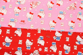 Sanrio Hello Kitty Character Oxford Fabric printed in Japan by the Half Yard