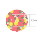 Fruits Lemon Patterned Fabric made in Korea by Half Yard Cotton 100%