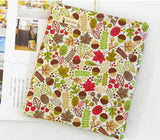 Leaves & Acorns Botanical Patterned Fabric made in Korea by the Half Yard