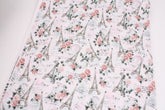 巴黎之日 Latour Eiffel & Flower 印花布料由 Brother Sister Design Studio by the Half Yard 設計