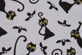Black Cat Bat Andover Schaefer Kim Fabric by the Half Yard