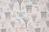 Paris days La tour Eiffel printed Fabric by Joann by the Half Yard