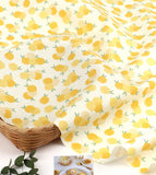 Lemon Patterned Fabric made in Korea by the Half Yard