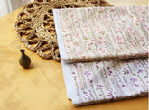 Korean Alphabet Hangul Hangeul Hunminjeongeum Plum Blossom Cotton Fabric made in Korea by the Half Yard