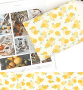 Lemon Patterned Fabric made in Korea by the Half Yard