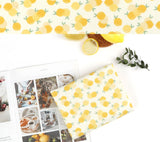 Lemon Patterned Fabric made in Korea by the Half Yard