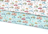 Animal Car Driver patterned Fabric made in Korea by the Half Yard DTP
