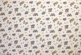 Disney Chip & Dale Retro Walnut Peanut Cotton Antibiosis Fabric printed in Korea by the Half Yard