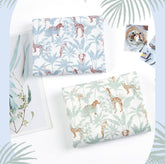 Animal Morning of Serengeti patterned OEKO-TEX® Fabric, Made in Korea by the Half Yard
