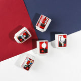 韓国の伝統的な焼酎ショットグラス 韓国特製 韓札スタイル 5個セット