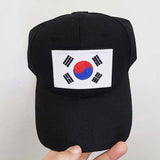 Taegeukgi Velcro Patch National Flag of Korea Hook Fastener