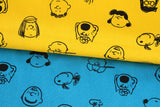 Snoopy Character Oxford Fabric printed in Japan by the Half Yard