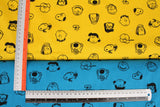 Snoopy Character Oxford Fabric printed in Japan by the Half Yard