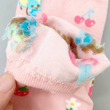 サンリオキャラクター柄ハーフクルーソックスレディースソックス韓国製