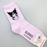 Sanrio Characters Face Patterned Slumber Socks Women's Socks, Fluffy Socks made in Korea