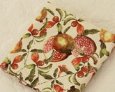 水果石榴圖案布料,可愛,縫紉,韓國製造被子半碼